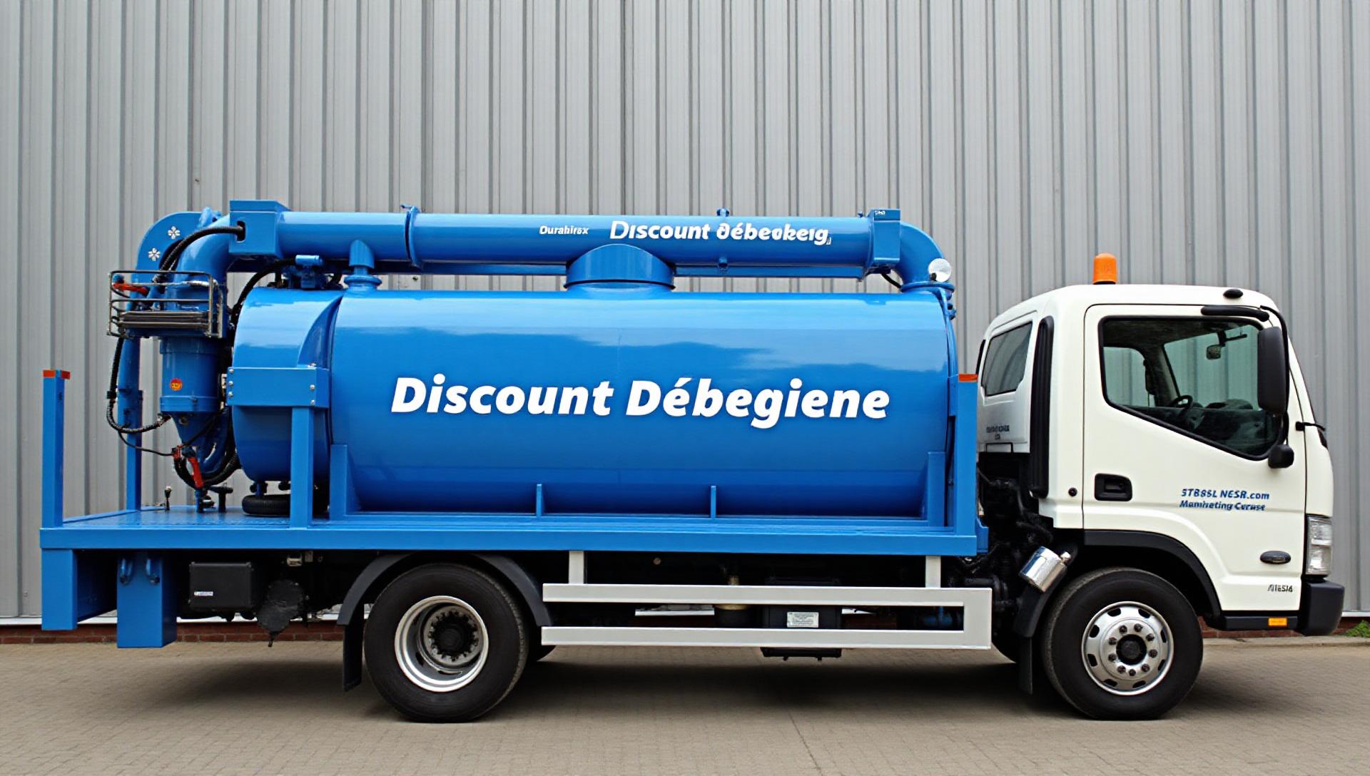 Camion haute pression pour débouchage